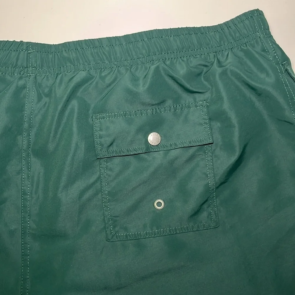 Bather Men’s Solid Swim Trunks Pine Green Size XXL